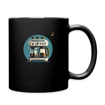 PLUS DE CAFÉ ! - Mug uni - noir - Droite