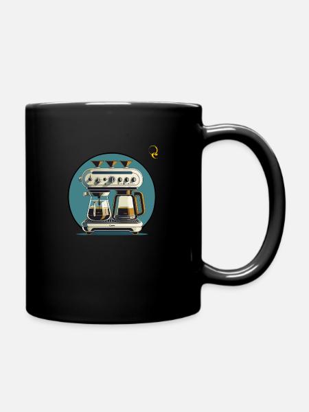 MORE COFFEE! - Full Colour Mug - black