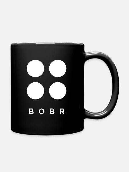 BOBR BOBER - the Bieber - Full Colour Mug - black