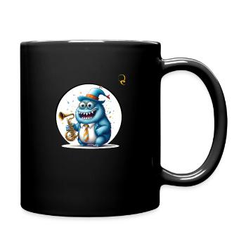 TROMPETER-MONSTER - Tasse einfarbig - Schwarz - Rechts