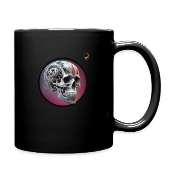 SCHÄDEL - Tasse einfarbig - Schwarz - Rechts