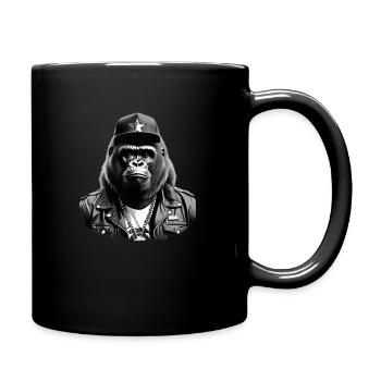 George the Gorilla - Full Colour Mug - black - Right