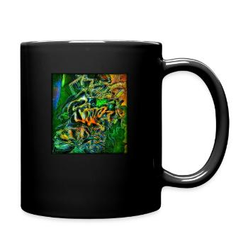 Tech-Nech - Tasse einfarbig - Schwarz - Rechts
