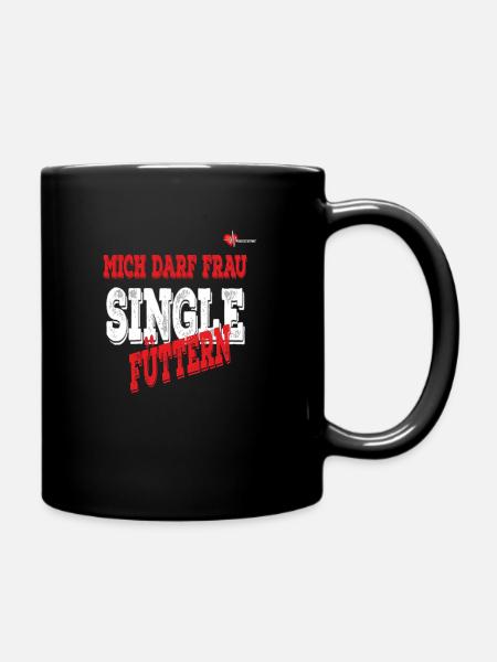 LA FEMME A LE DROIT DE ME NOURRIR - Mug uni - noir