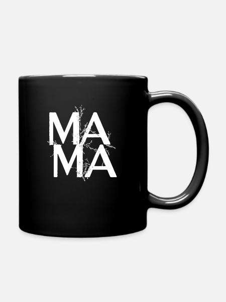 idee cadeau mama fete des meres anniversaire - Mug uni - noir