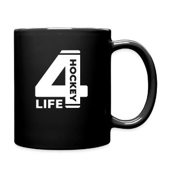Hockey Hockey-life Hockeyfan Hockey Club - Mug uni - noir - Droite