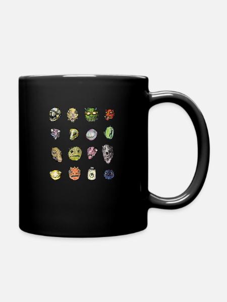 Beautiful and monstrous! - Full Colour Mug - black