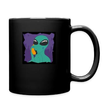 alwinn - Tasse einfarbig - Schwarz - Rechts