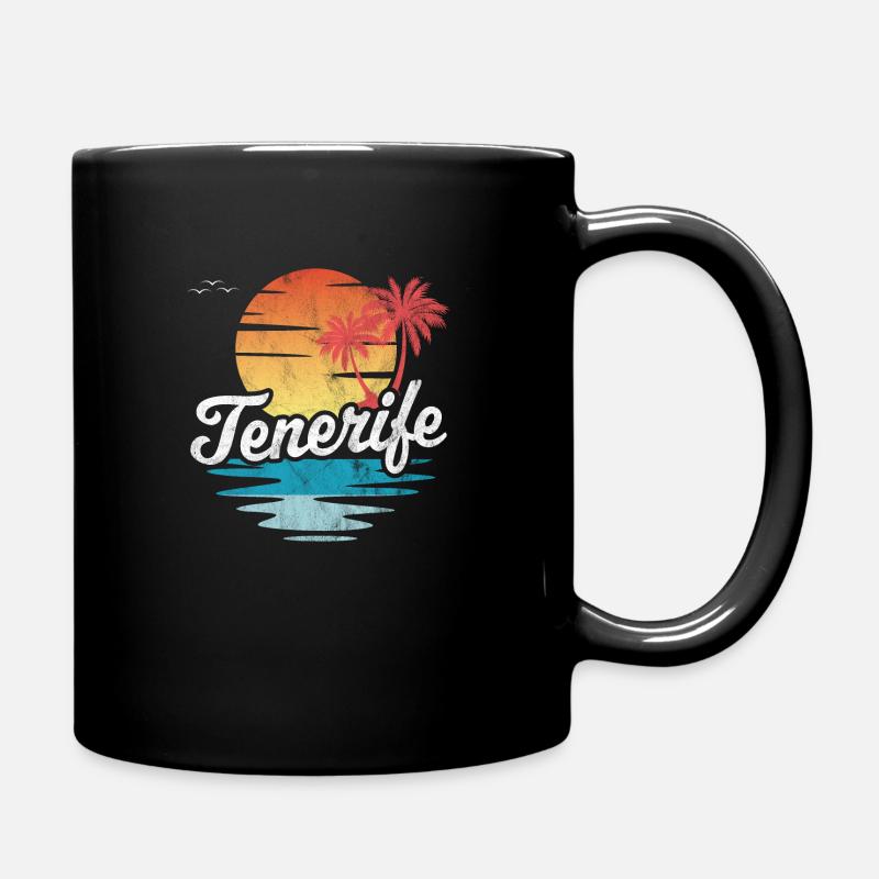 Ténérife - Mug uni - noir