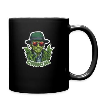 GANGJA LOGO - Mug uni - noir - Droite