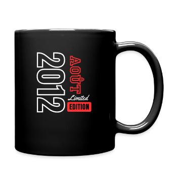 Limited Edition Anniversary Gift August 2012 - Full Colour Mug - black - Right