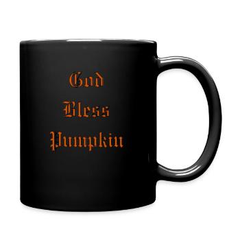 GodBlessCitrouille - Mug uni - noir - Droite