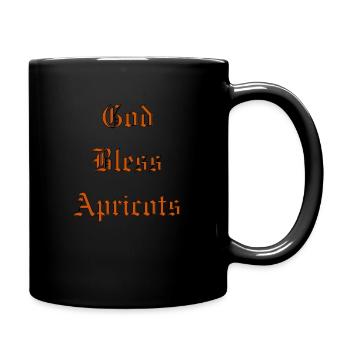 Que Dieu bénisAbricots - Mug uni - noir - Droite