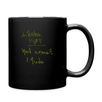 Dzaba Rat - Tasse einfarbig - Schwarz - Rechts