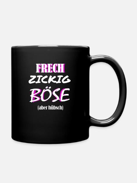 Effronté et méchant ? mais jolie - Mug uni - noir