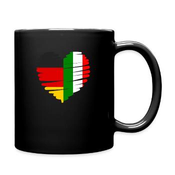 Italia Italian Germany Italy - Full Colour Mug - black - Right