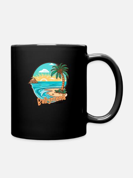 Ballymena, Co Antrim - Full Colour Mug - black
