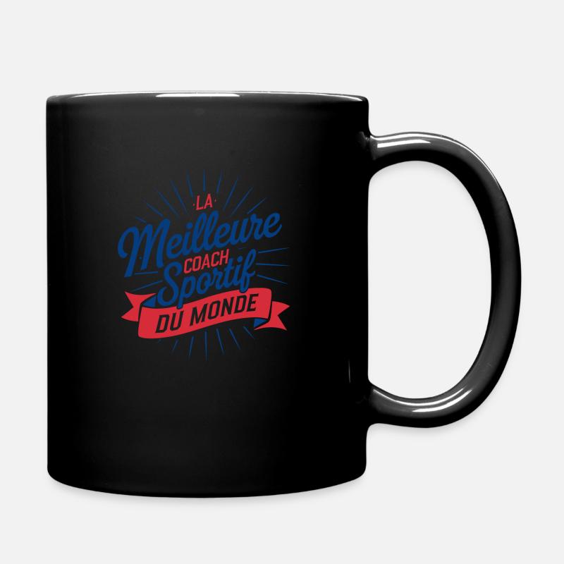 La meilleure coach sportif du monde - Mug uni - noir