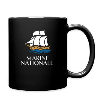 Marine Nationale - Mug uni - noir - Droite