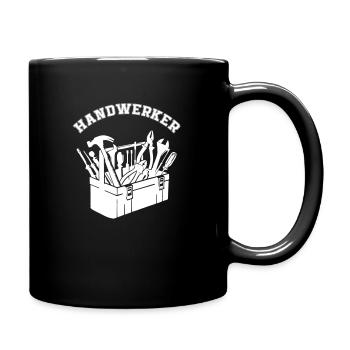 tool toolbox craftsman - Full Colour Mug - black - Right