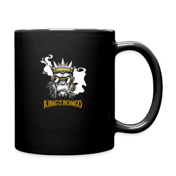 King of the Bongo - Mug uni - noir - Droite