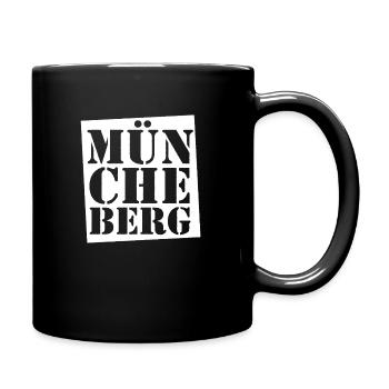 Müncheberg Stencil Cut White - Tasse einfarbig - Schwarz - Rechts