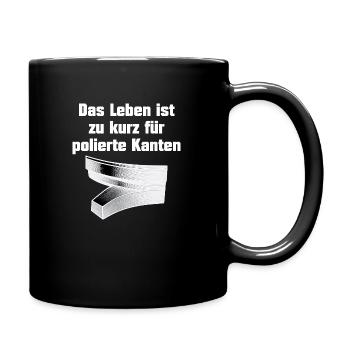 Bords Polis Montre Collector Nerd vs Polonais - Mug uni - noir - Droite