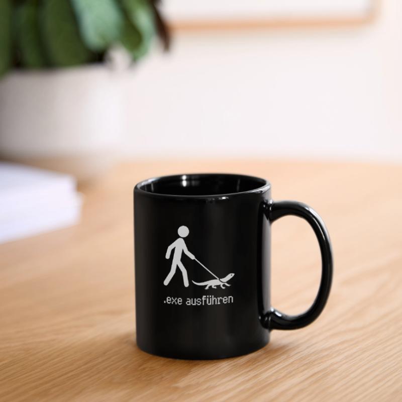 EXE Run Admin Informaticien Programmeur Mug uni