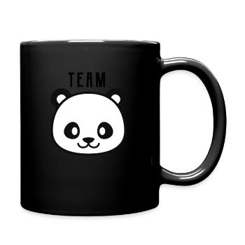 Team Panda - Mug uni - noir - Droite