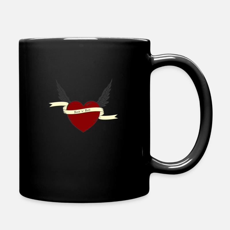 le rock and roll - Mug uni - noir