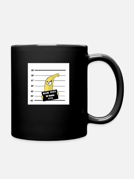 Banana - Mug uni - noir