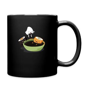 Sushi Bath - Full Colour Mug - black - Right