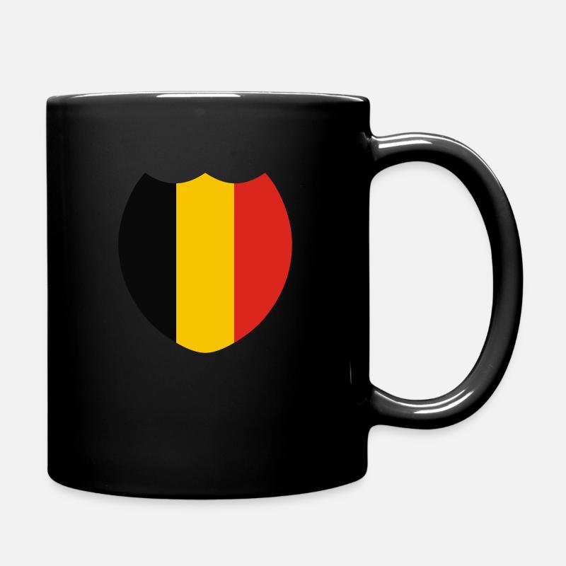 Belgium (V) - Full Colour Mug - black