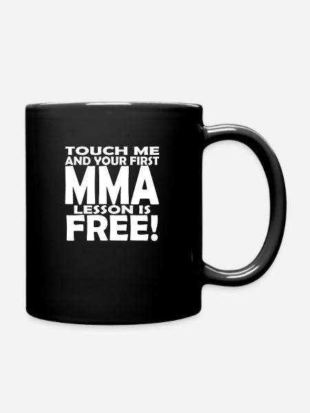 MMA Lesson - Full Colour Mug - black