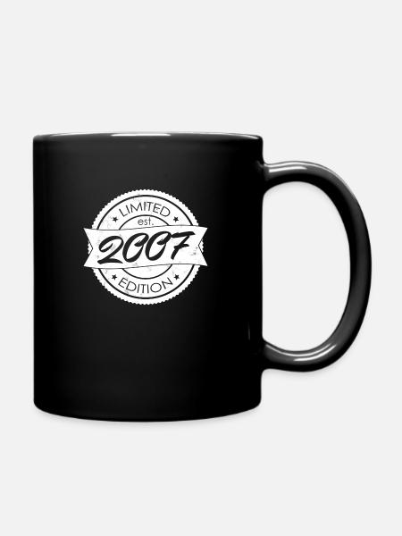Limited Edition est 2007 - Tasse einfarbig - Schwarz