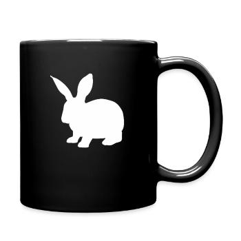 rabbit133 - Full Colour Mug - black - Right