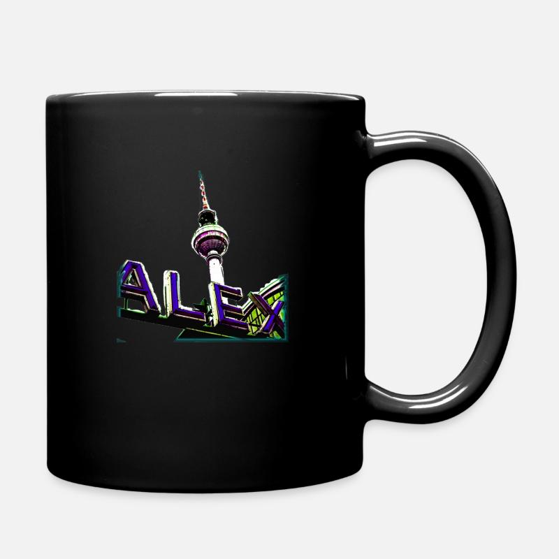 Alex Bleu - Mug uni - noir