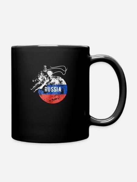 Russie astronaute Russie - Mug uni - noir