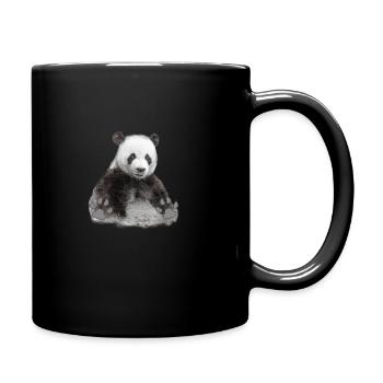 Panda - Full Colour Mug - black - Right