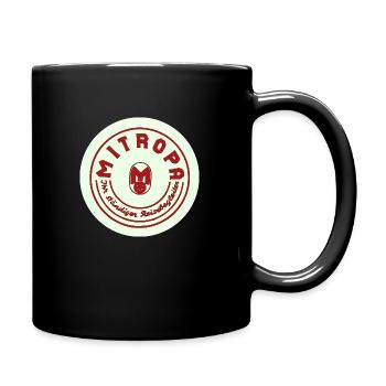 Mitropa - Ihr ständiger Reisebegleiter - Tasse einfarbig - Schwarz - Rechts