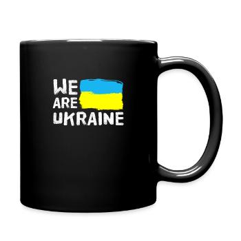 We are Ukraine - Full Colour Mug - black - Right