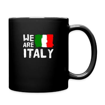We are Italy - Full Colour Mug - black - Right