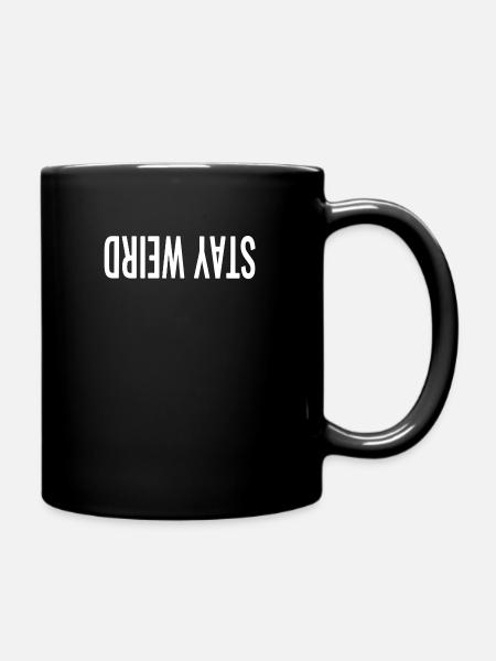 Sarkasmus Sprueche Lustiger Spruch - Tasse einfarbig - Schwarz