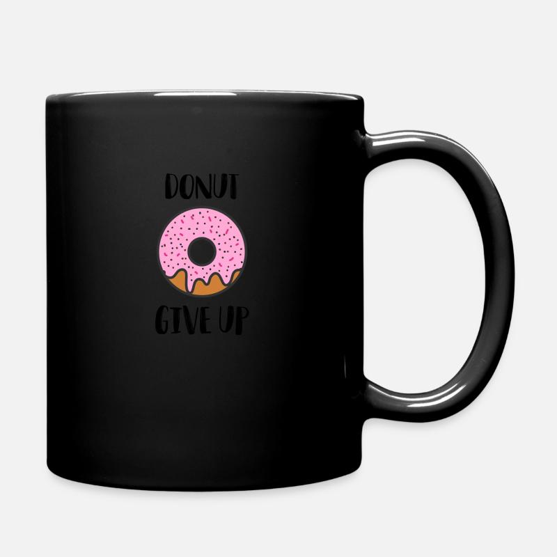 lustige Sprüche - Tasse einfarbig - Schwarz