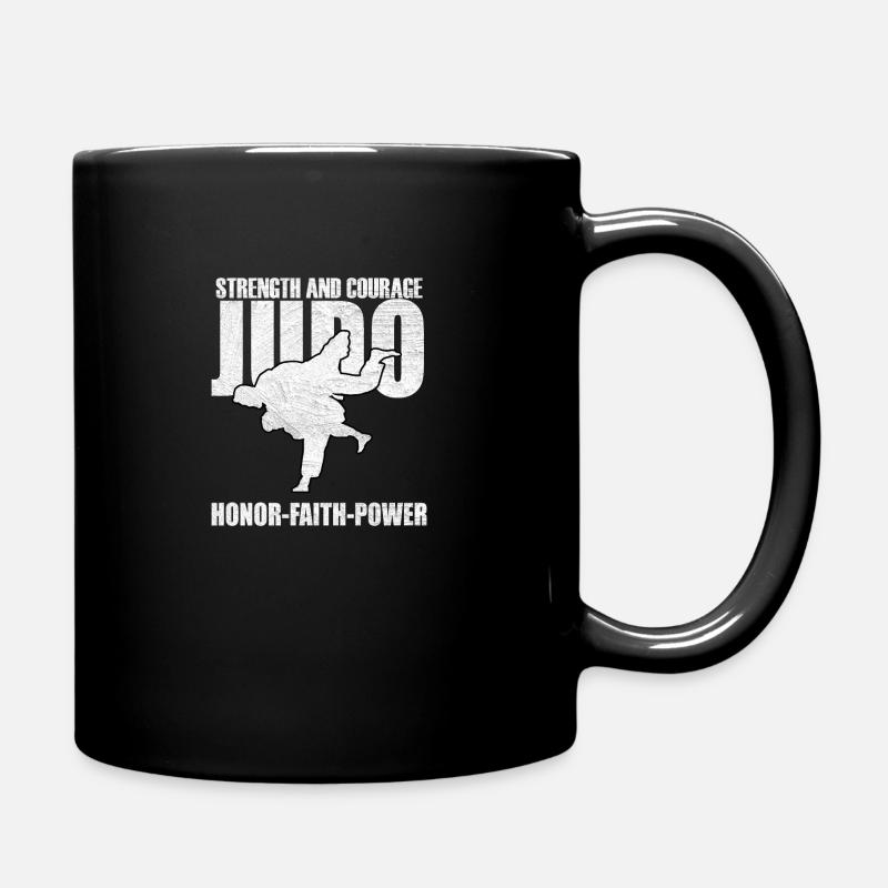 Judo - Tasse einfarbig - Schwarz