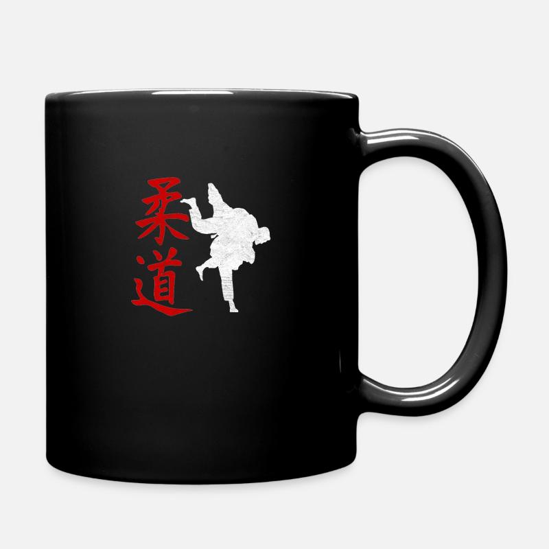 Judo Japan - Tasse einfarbig - Schwarz