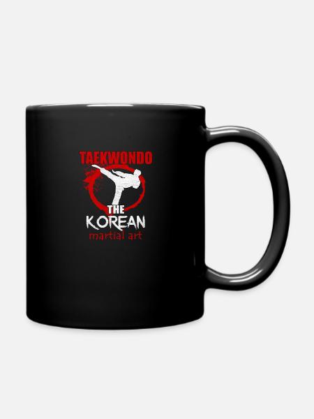 Taekwondo Karate Arts martiaux Corée Arts martiaux - Mug uni - noir