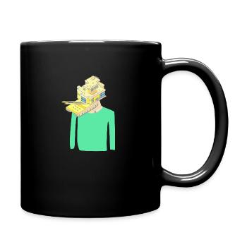 House Observation Spy Gift - Full Colour Mug - black - Right