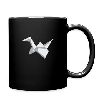 origami - Mug uni - noir - Droite