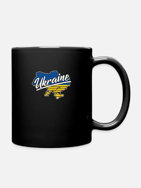 Ukraine - Mug uni - noir